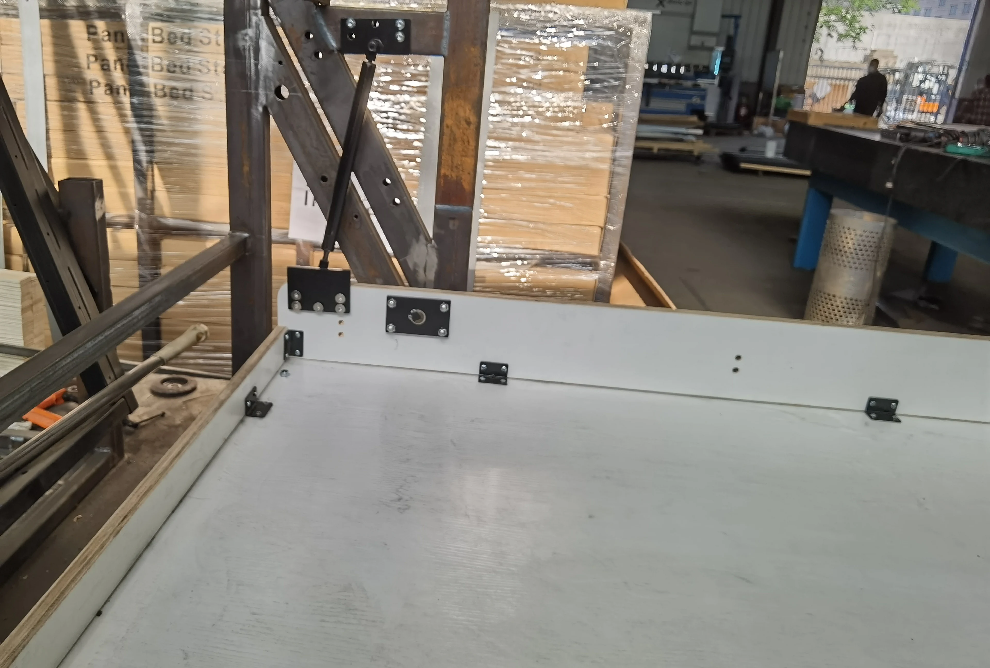 الجملة سهلة التجميع ميرفي جدار السرير الغاز الربيع الغاز المكبس سرير مخفي الأثاث الكبار سرير أطفال #5