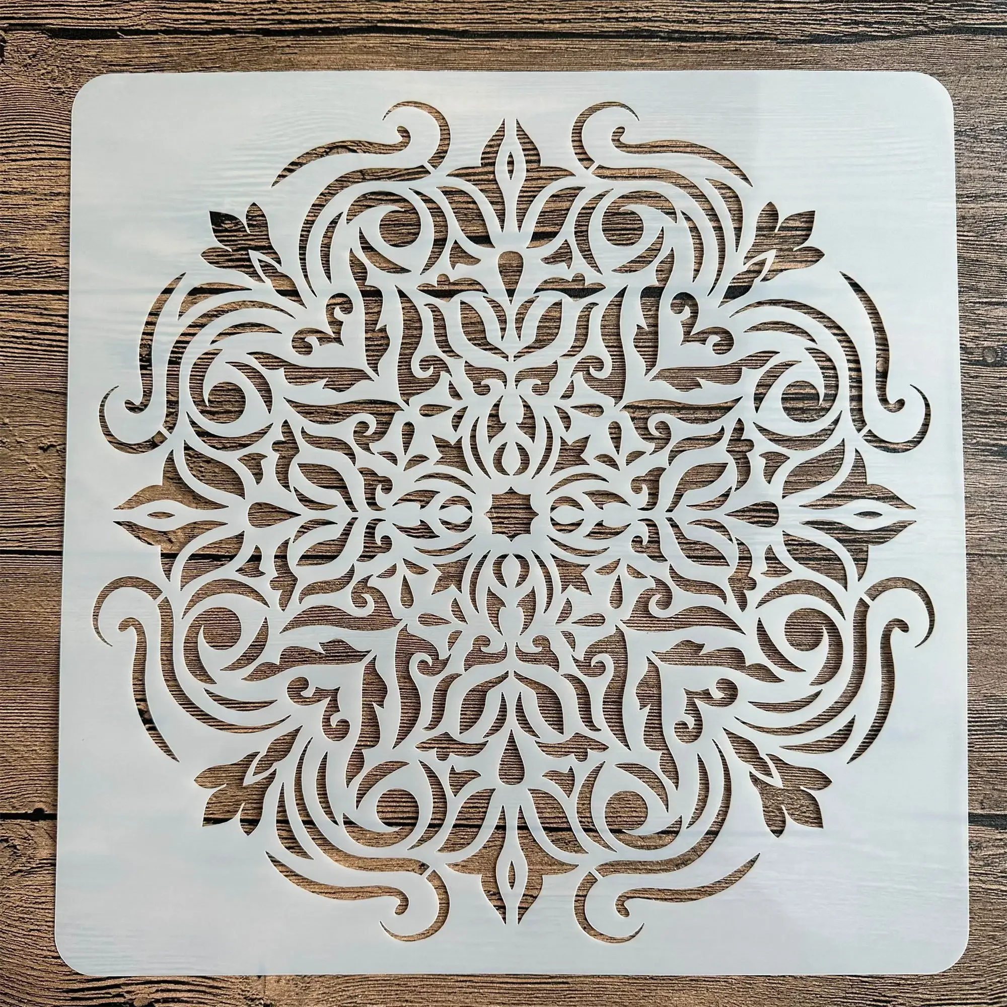 

Mandala stencils diy mold for painting stencils stamped photo album embossed paper card on wood, fabric,wall 30 * 30cm size