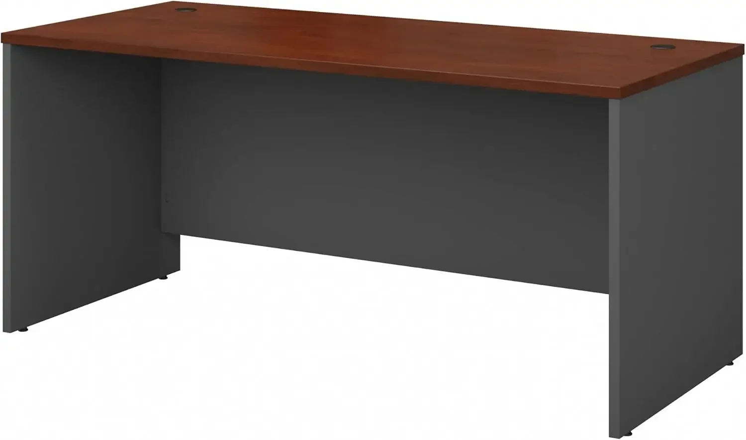 

Bush Business Furniture Series C 66W Office Desk in Hansen Cherry, Large Computer Table for Home and Professional Workplace