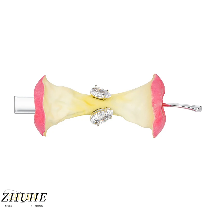 The Apple Core Hairpin, With Its Sweet And Romantic Style, Is A Perfect Gift For Women's Jewelry And Accessory Parties