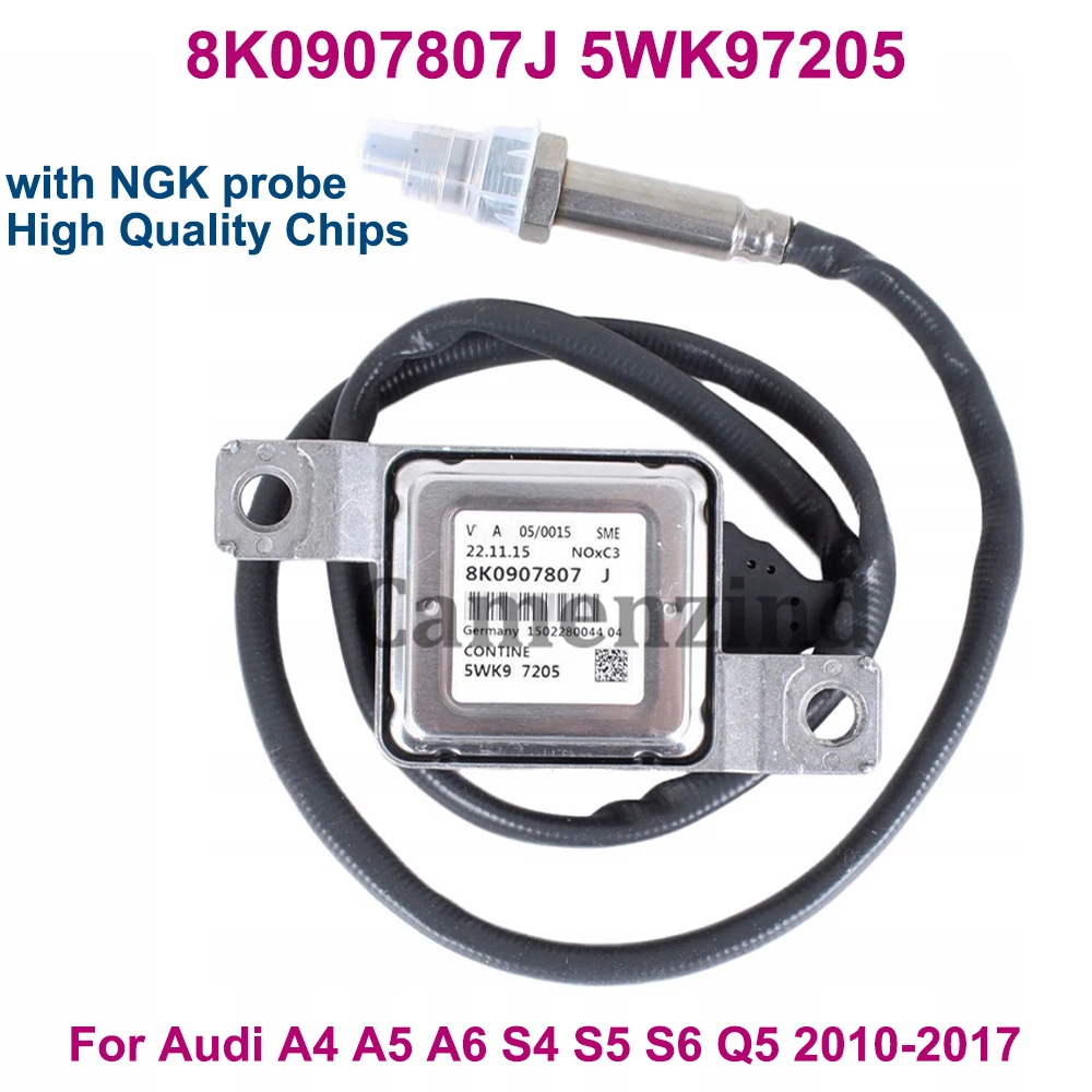 

Новый 8K0907807J 5WK97205 Высококачественный датчик Nox Датчик оксида азота для 2010-2017 Audi A4 8K A5 A6 S5 S6 Q5 8R