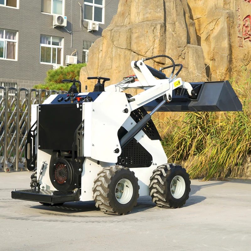 For Sale Mini Skid Steer Loader Mini Skid Steer Loader Small Garden Loader Crawler Mini Skid Steer Loader Support Customization