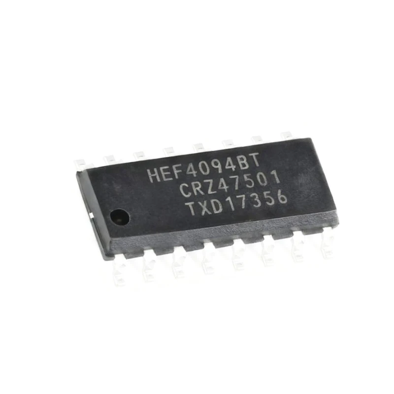 5PCS HEF4094BT,653 NEW SOIC-16 8-level shift and storage register logic chip