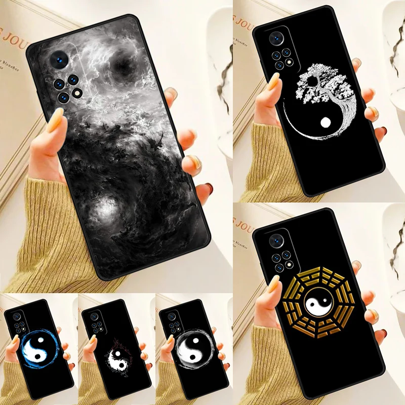 Eight Diagrams Taiji Yin Yang Case For Samsung Galaxy S24 Plus S23 S20 S21FE Lite S22 Ultra Note 20 S8 S9 S10 Phone Coque