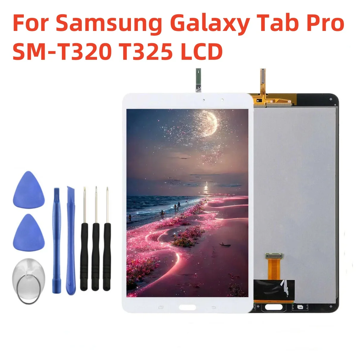 

Для Samsung Galaxy Tab Pro T320 T325 ЖК-дисплей, матричная панель, модуль монитора и дигитайзера сенсорного экрана, стекло в сборе