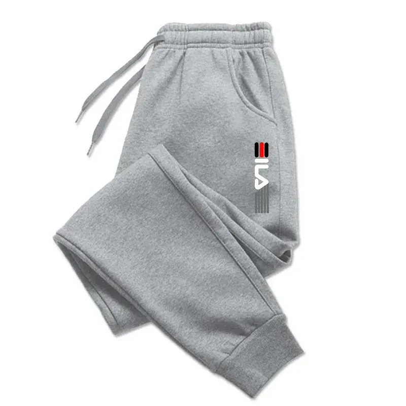 Fashion Brand Solid Color Sweatpants Men Simple Fitness Wild Men\'s Trousers Casual Harajuku Pants Male