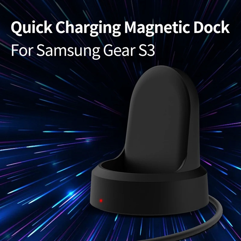 Top Deals Wireless Fast Charger For Samsucng Gear S3 Classical Frontier Portable Charging Dock For Samsung Gear S2