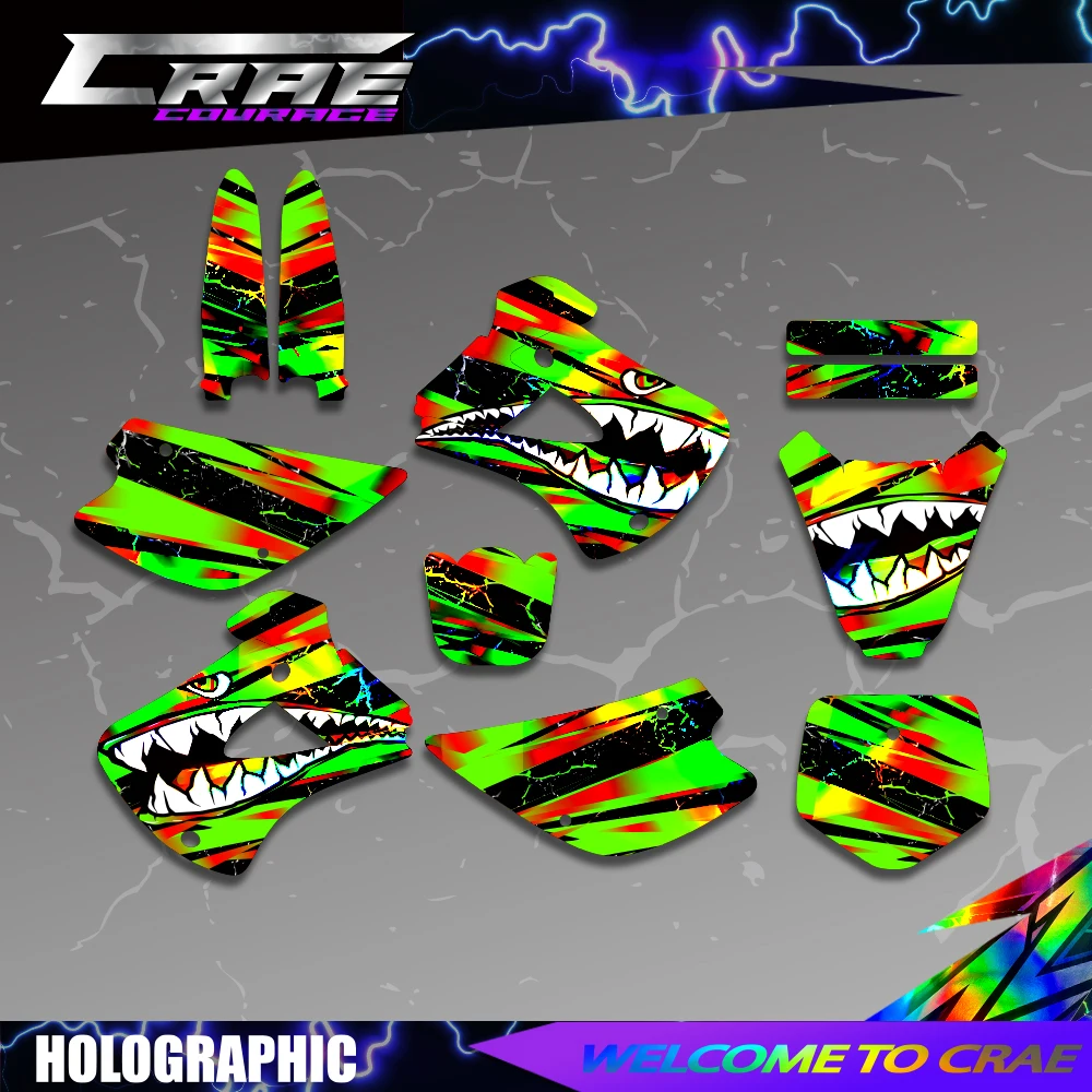 カワサキ-kx85-kx100-1998-2012-2011-2010-2009-オートバイホログラフィック-pvc-背景デカールステッカーキットカスタム