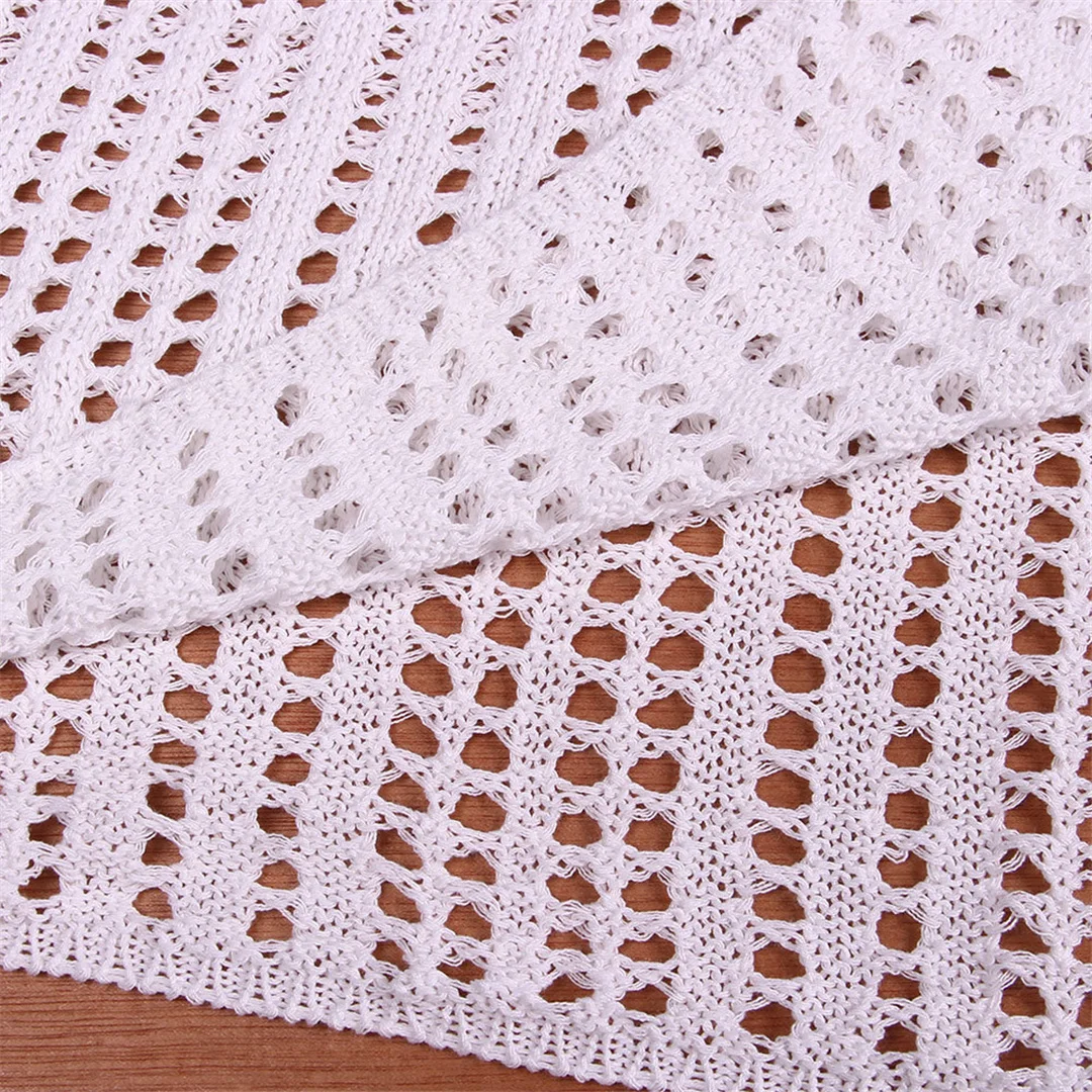 S - XL Rückenfreie, ausgehöhlte, gestrickte, gehäkelte Tunika, Strand-Überwurf, Strandkleid, Strandmode, Damen V3660 – Detail 20