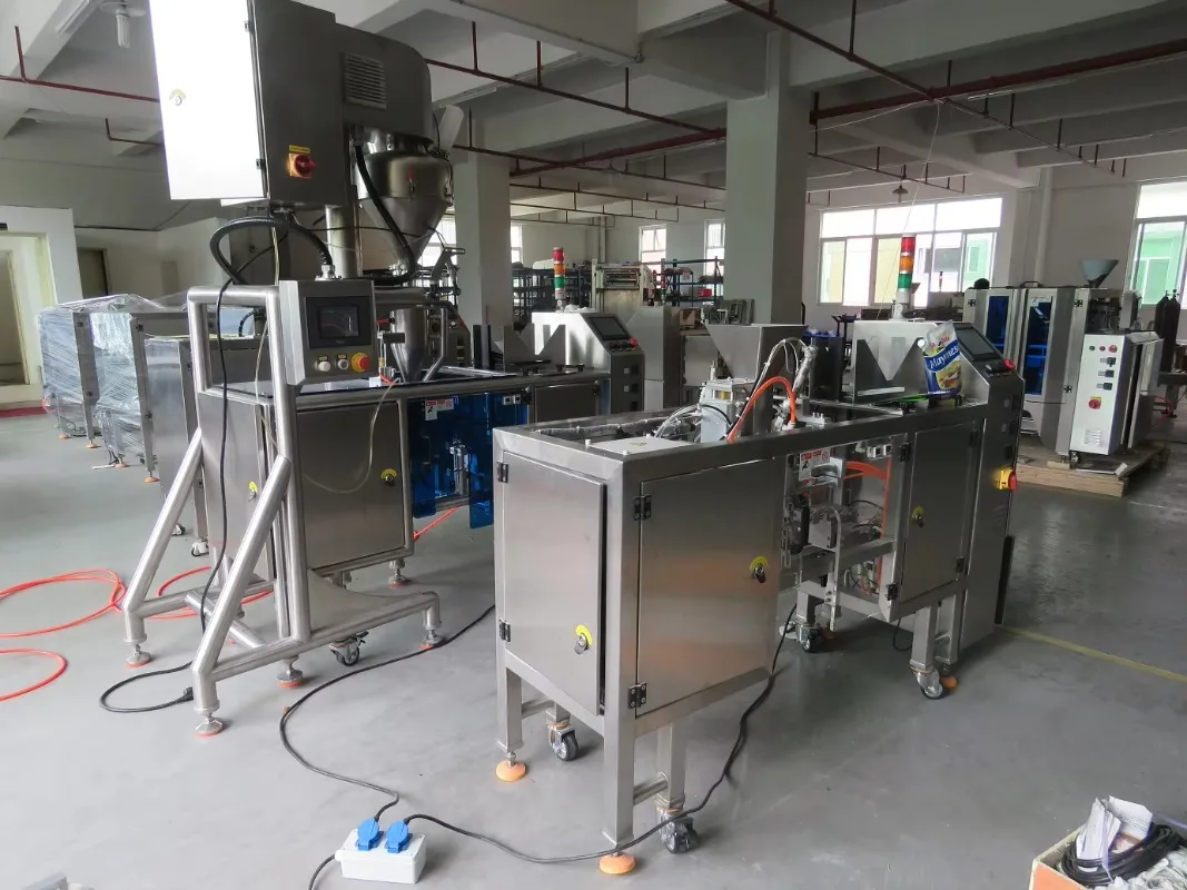 High Productivity Dried Fig Soyabean Chestnuts Confectionery Walnut Dry Bean Premade Bag Doypack Packing Machine