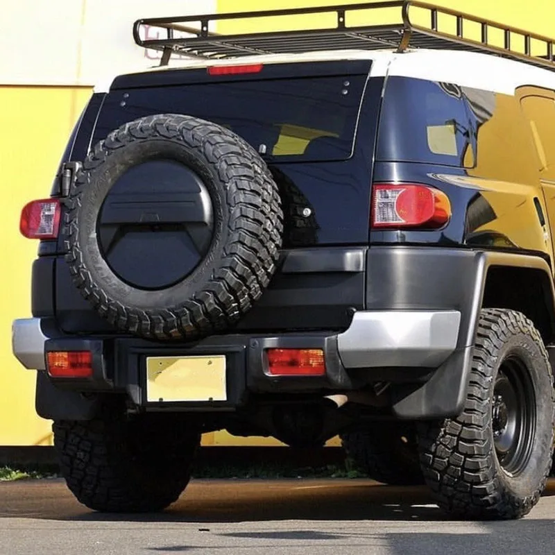 2007-2022年式FJクルーザー用スペアタイヤカバー、タイヤプロテクター