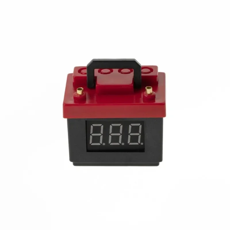 Simulated battery lithium battery low voltage display suitable for 1/10 RC simulation model car decoration