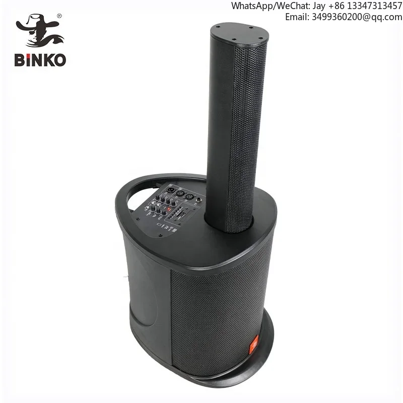 

Binko 8 Inch Kalonka Subwoofer Amplifier Outdoor Design Powered Concert Stage Speaker Professional Active Sound System Box