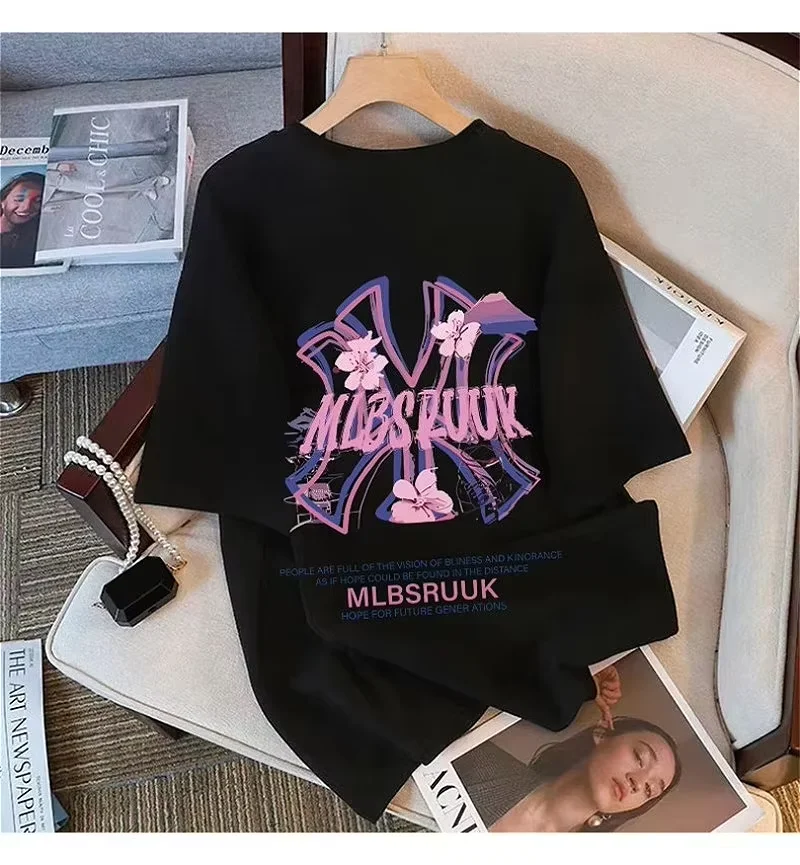 2026 New  Men Women  Couple Matching T-shirt, American Trendy Style Short Sleeve Tee, Casual Fashion Daily Wear Streetwear Top