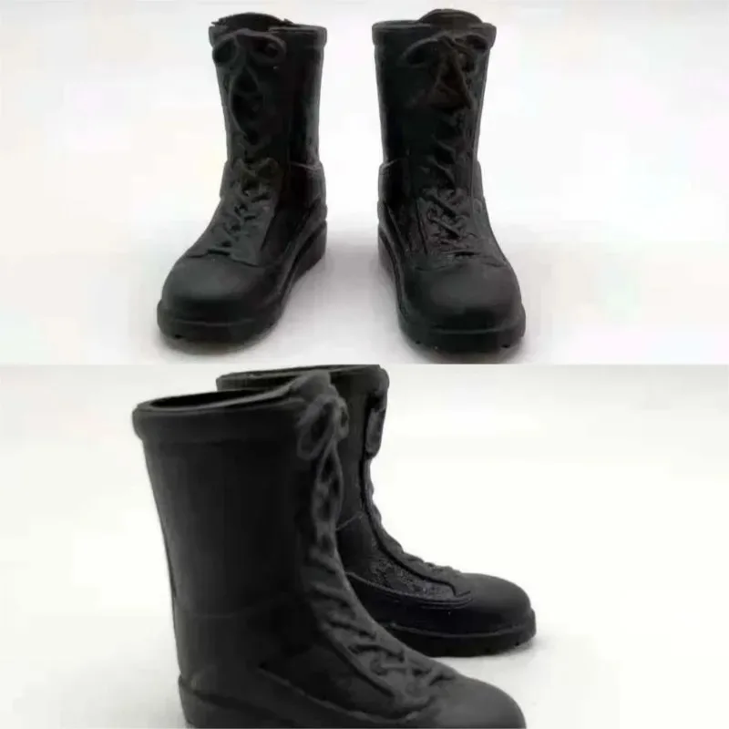

Tbleague 1/6 Scale Hollow WWII Black Boots Male Soldier Shoes Model for 12in BBI.HT.DID Action Figure Hobbies