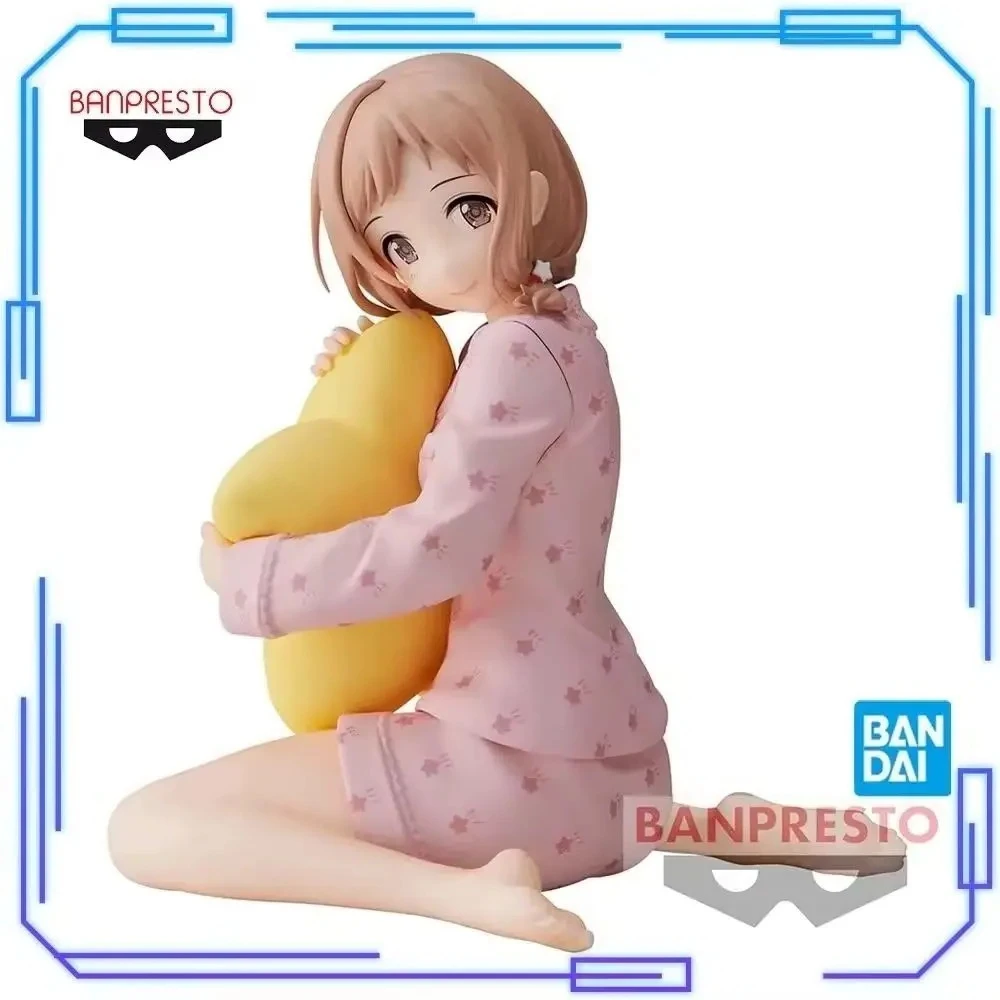 

В наличии Bandai Original Genuine Banpresto THE IDOLM@STER: Shiny Colors Sakuragi Mano Relax Time 10 см Модель игрушки Рисунок Рождественский подарок