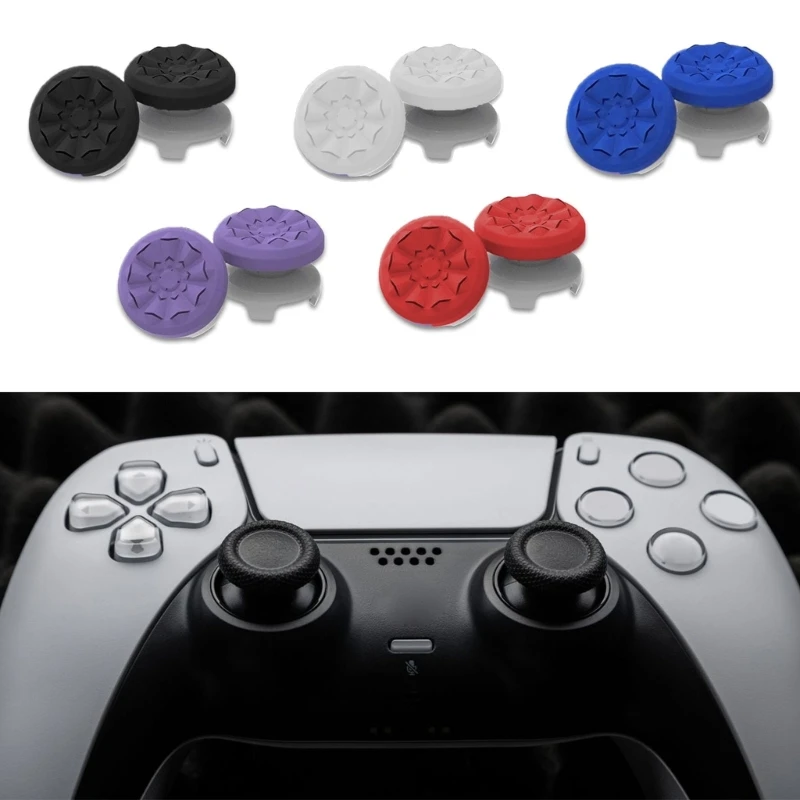 Silicone High Rise Analog Caps Covers For FPS Game Controllers Enhancing Precise, Improved Reaction Speed