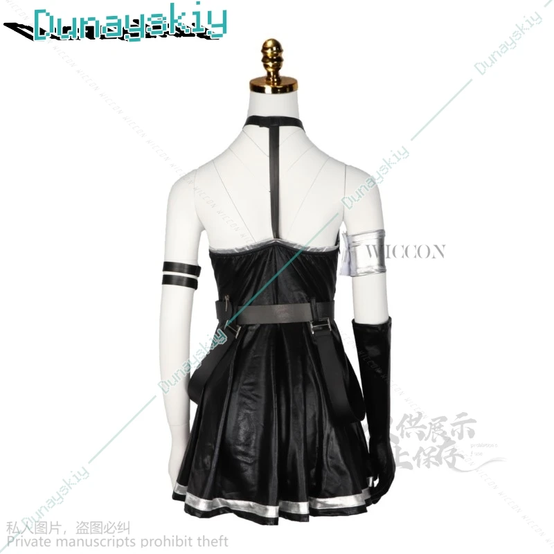 Mulheres Frieren Samambaia Anime Vestido preto, além de viagem, Halloween, Festa de Carnaval Roupas, Ubel Cosplay Traje, Lolita