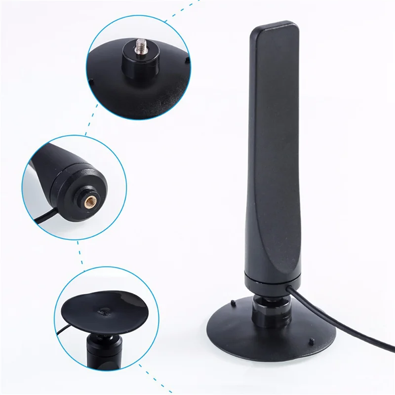 ABJF-2X 1080P Indoor Digital TV Antenna 1Pcs Booster Active Signal Receiver Amplifier TV Antenna HDTV Mini DVB-T2 Antenna