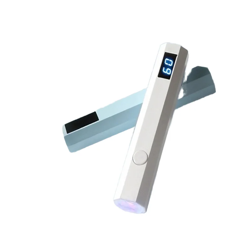 Portable UV Light Emitting Diode Nail Light Handheld Mini Flashlight Pen Gel Polishing Quick Drying Cordless Nail Dryer