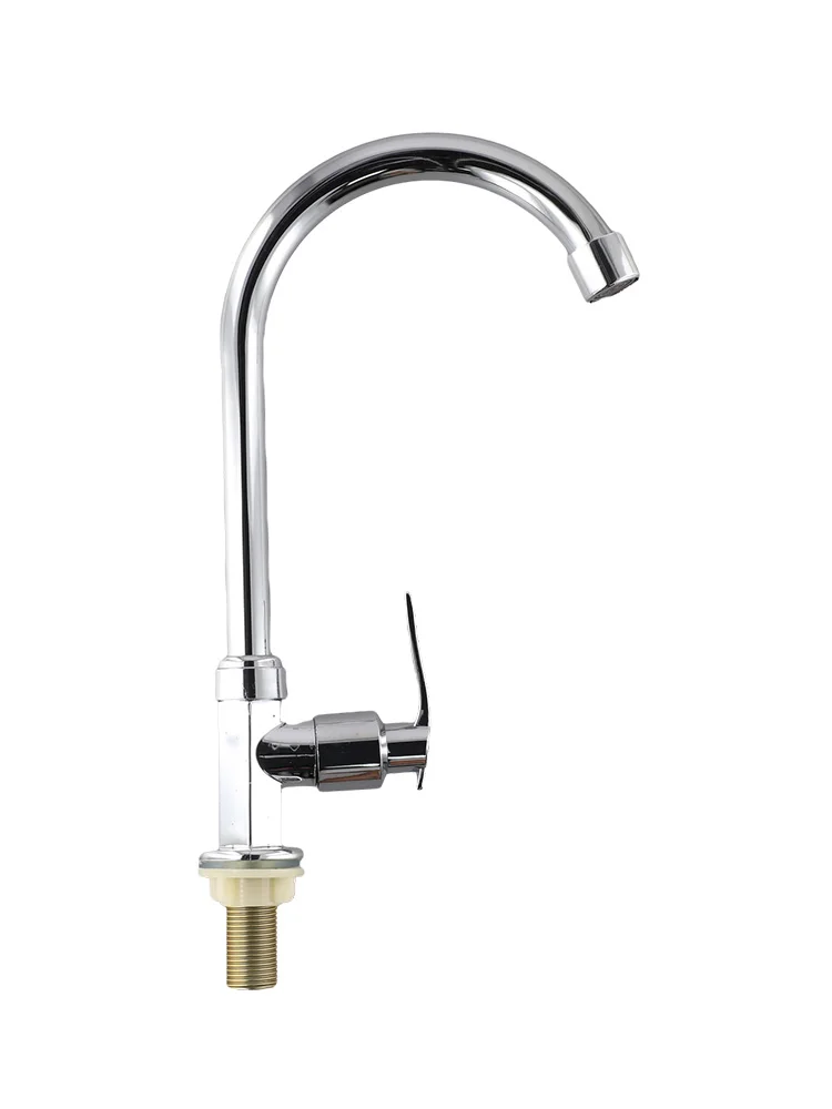 

Faucet Sink Cold Taps Faucet Plastic Steel Single Lever Tap Kitchen Accessories For RVs Utility Rooms Outdoor Gardens