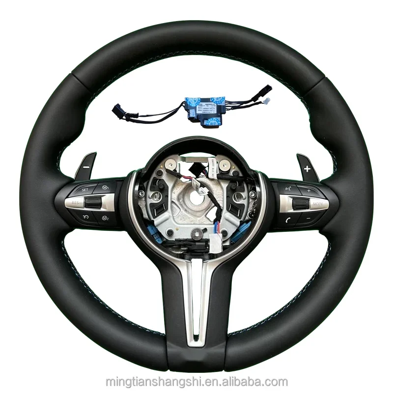 

NewCustom Leather Steering Wheel For Bmw F10 F30 E70 F23 F211-4 Series X1-x4 X5 X6 M2 M3 M4 F30 F35 F80 F15 F16 F25 Steering Whe