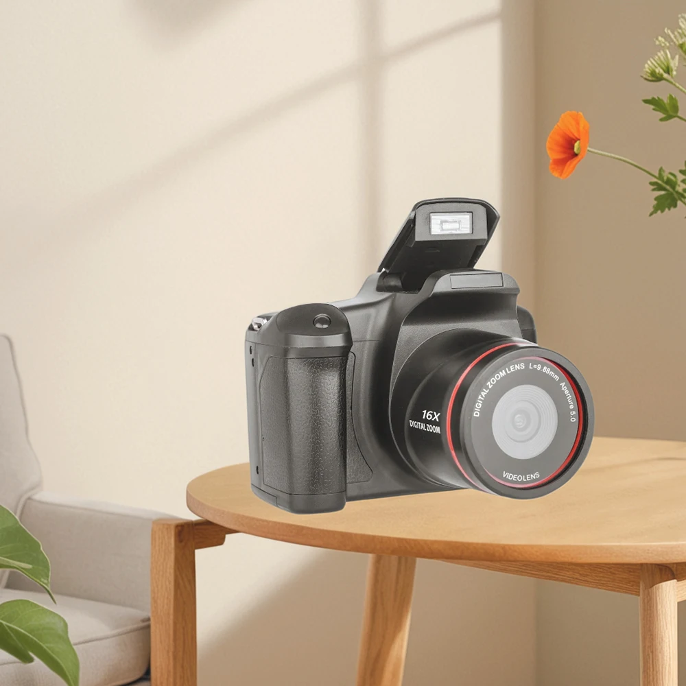 

1080P 16MP Digital Camera 16X Zoom Video Recorder with 2.4 Inch LCD Screen for Photography and Video