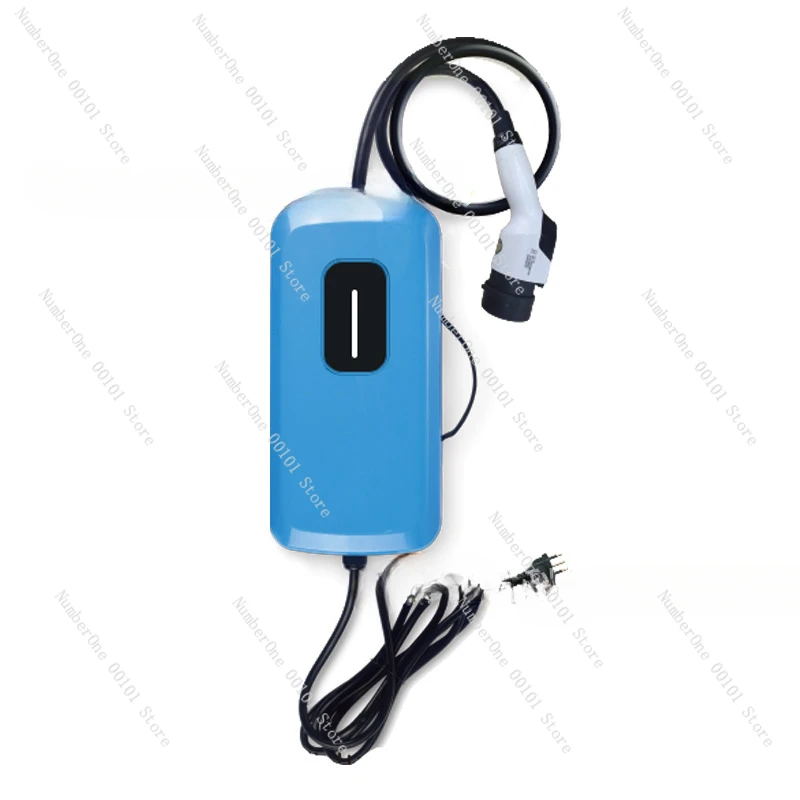 New energy nine-hole DC charging pile household 3.5KW car charger is suitable for Tesla Hongqi ideal NIO charging gun