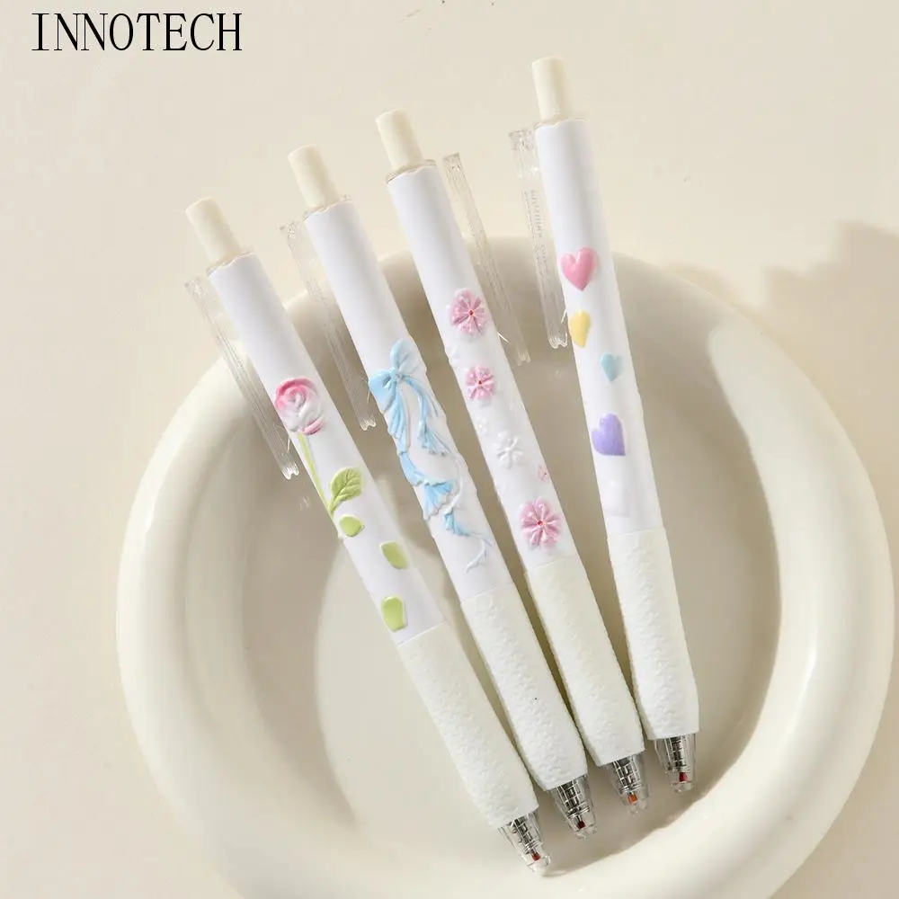 

Ручка для ведения журнала, гелевая ручка 0,5 мм, полная игольная трубка, черная ручка для письма с тиснением, гладкая ручка для письма, ручка для ежедневного использования