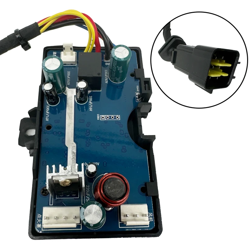 Placa-mãe de controle de aquecedor de estacionamento, 12v 24v, 2kw/5kw/8kw, aquecedor de ar diesel, placa principal, controle remoto para acessórios de aquecimento de caminhão