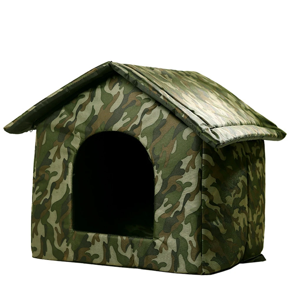 

Outdoor Waterproof Cats Dog Houses Winter Tent Indoor Outdoor Cold-Proof Nest For Small Medium Pet Animal Dropship