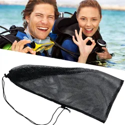 Diving Drawstring Mesh Bag Large Capacity Snorkeling Gear Bag for Diving Snorkeling Underwater