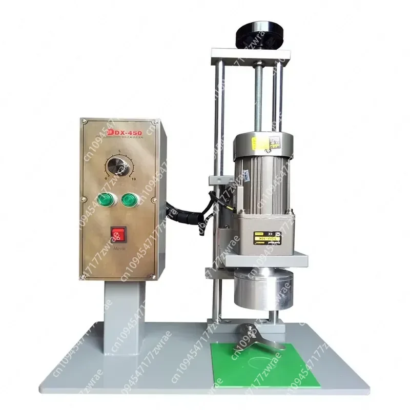 Semi-Automatic Electric Bottle Capper Desktop Portable Cap Tightening Machine for Plastic & Glass Bottles