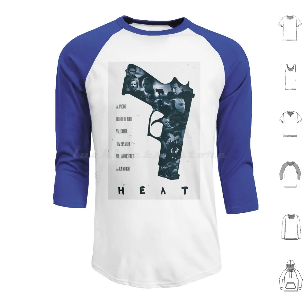 Heat ( 1995 ) Movie Hoodies Long Sleeve Heat Heat Movie Heat Film Heat Vintage Heat Theatre Heat Dvd Heat Blu Ray Heat