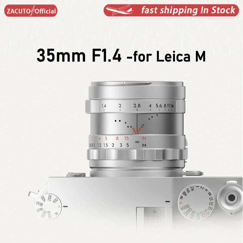 

Thypoch 35mm F1.4 Camera Lens Full Frame Large Aperture Manual Focus Lens For Leica M Mount Camera M3 M6 M7 M8 M9 M9P M10 M240