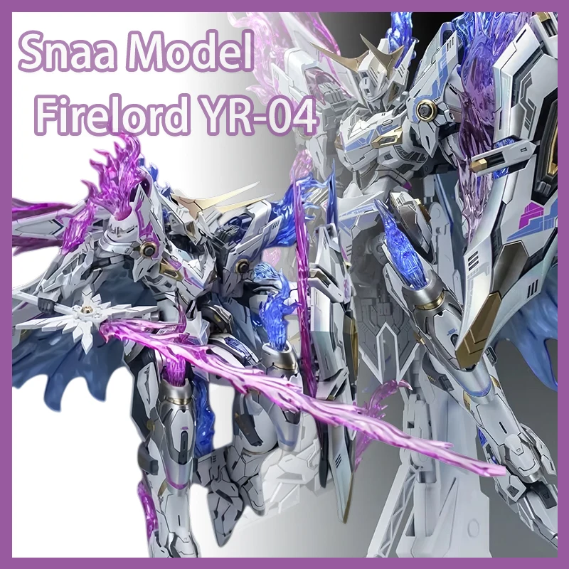 

Yr-04 Mg 1/100 Purple Version Snaa Model Firelord Assembly Model Kit Toy Fire Lord Particle Awakening Action Figures Plastic Gif