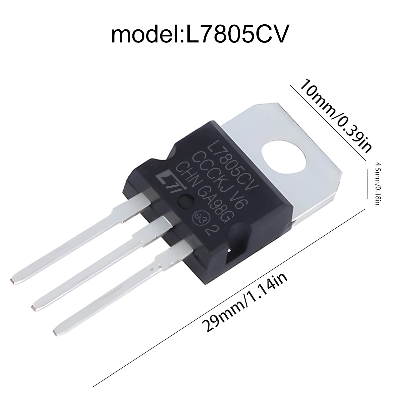 5/10/20 Stück LM7805 L7805 7805 L7812CV 7812 Spannungsregler-IC-ICs 5 V 1,5 A LDO REG TO-220