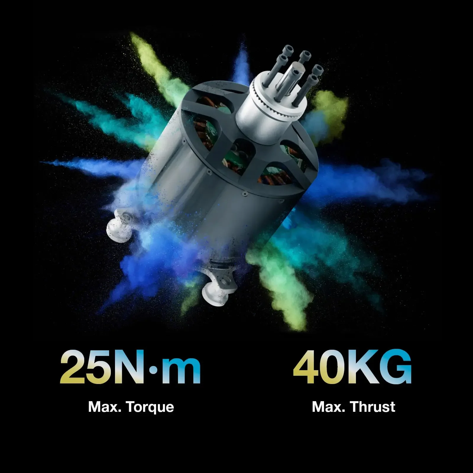 52KG Thrust 15KW Dr-one Motor Brushless for Heavy Lift Dr-one Electric Multi-rotor Dr-one