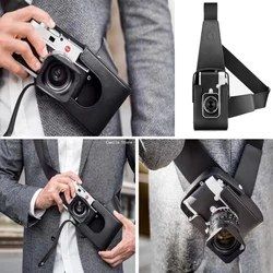 Fast Camera Genuine leather cowhide Bag Body Crossbody BOX Case For leica Q Q2 QP Q3 M6 M7 M8 M9 m240 M10 M11 Protective sleeve