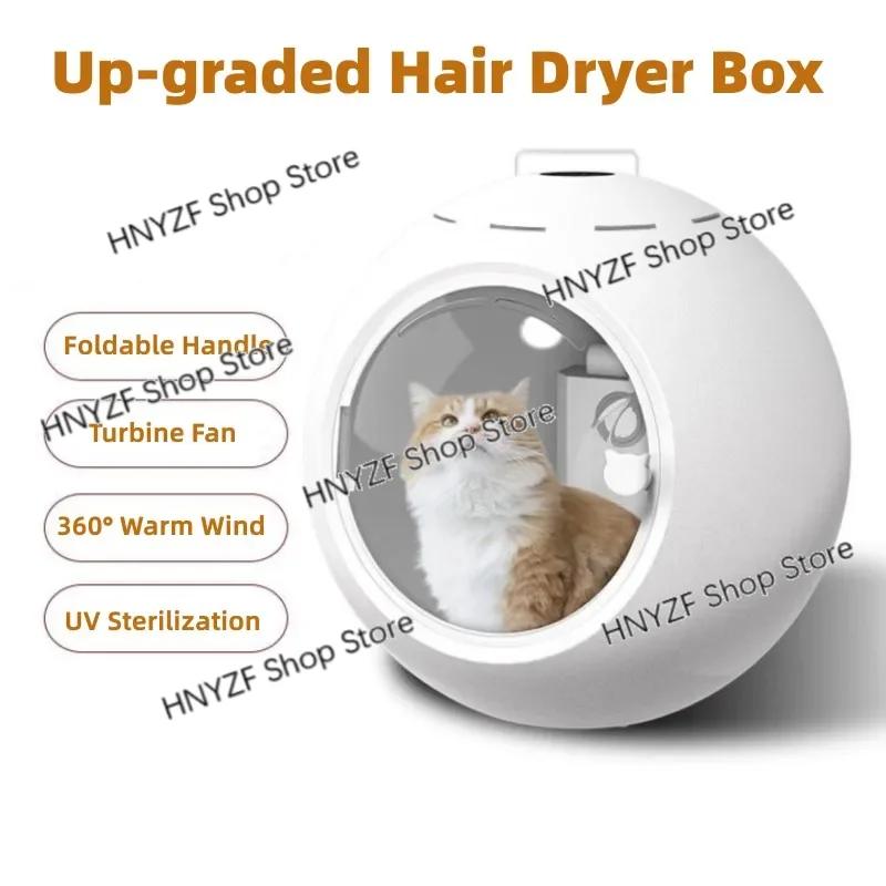 Ultra Quiet Automatic Pet Hair Dryer For Cats and Small Dogs