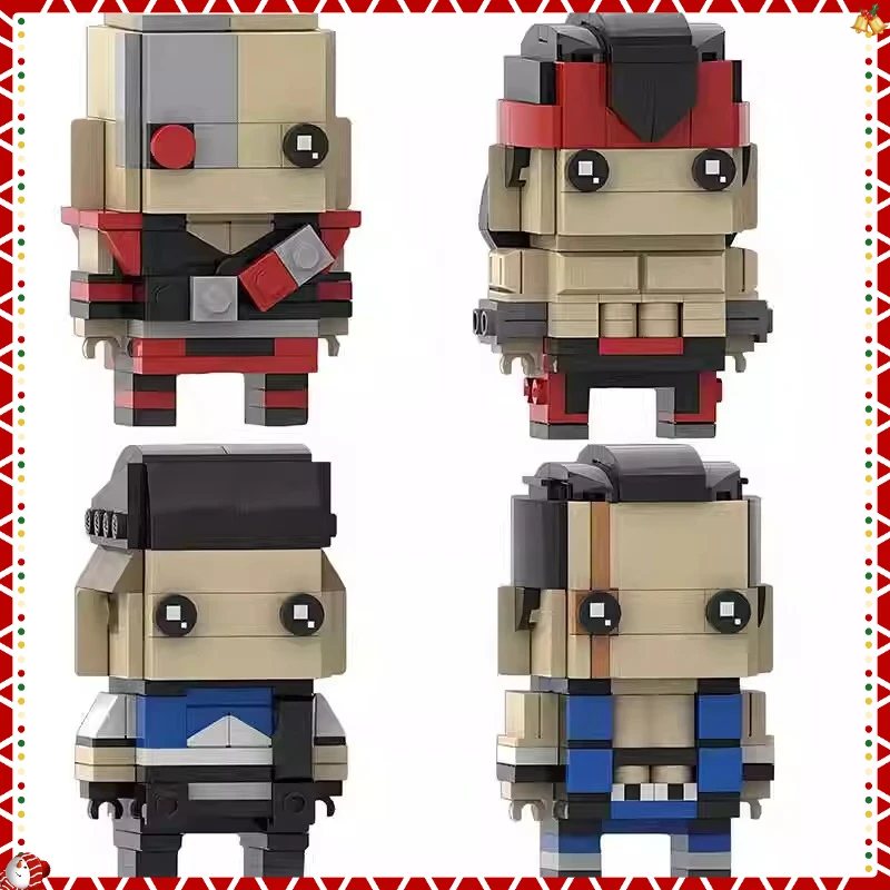 

MOC Mortaled Kombat III мультяшные аниме фигурки Brickheadz модель игровые периферийные устройства идеи строительные блоки игрушки для детей подарки