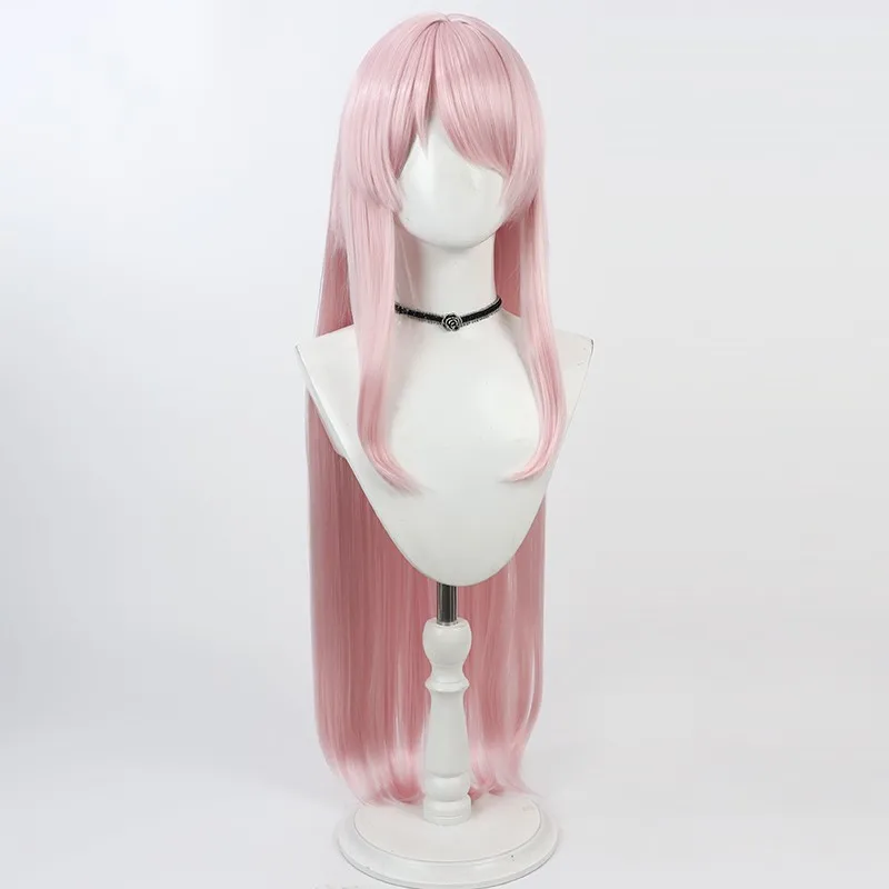 บังดรีม! ชิฮายะ อันอน คอสเพลย์วิกผมสีชมพูผมยาวของขวัญวันฮาโลวีน