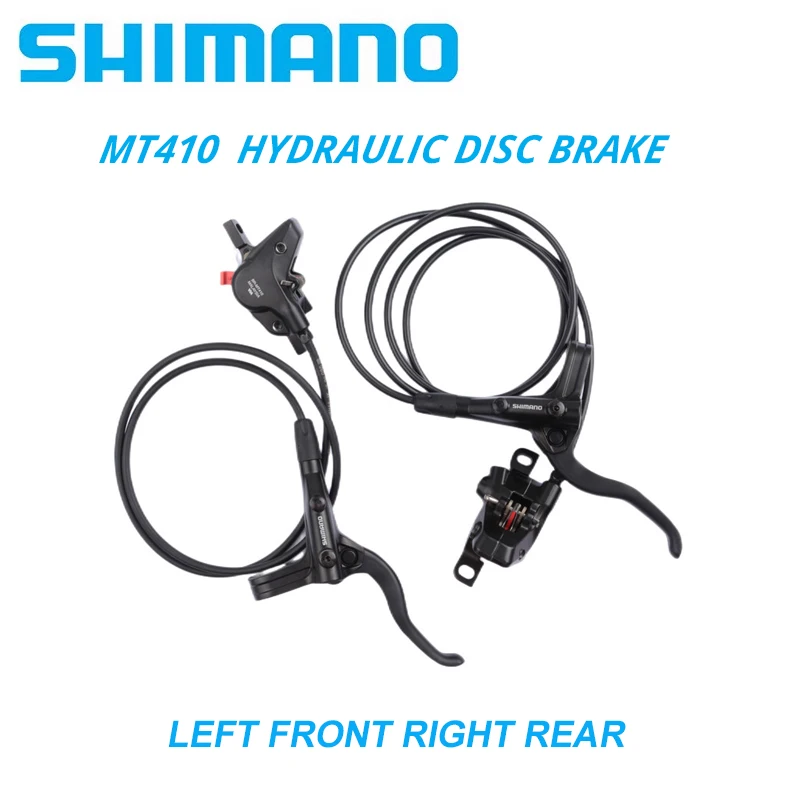 SHIMANO DEORE MT410 M4100 Series Hydraulic Disc Brake Caliper 2-piston MTB BL-MT401 BR-MT410 Left Front Right Rear