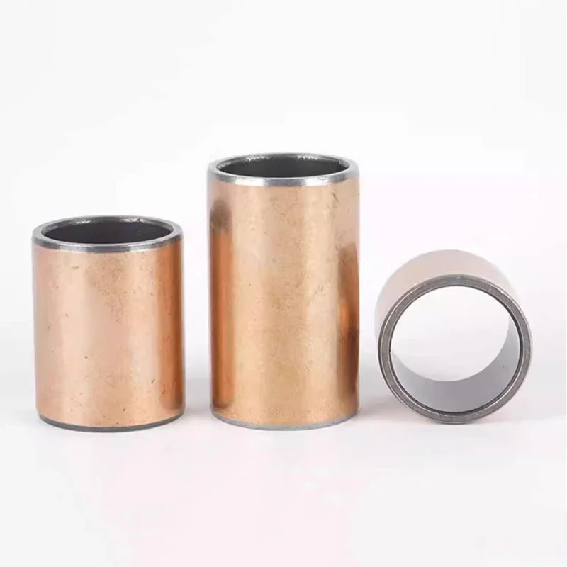 10/30/50/100pcs Self-lubricating Bearing SF-1 Inner Diameter 3 4 5 6 8 mm Copper Bushings Oilless Bushing Sleeve Height 3-15mm