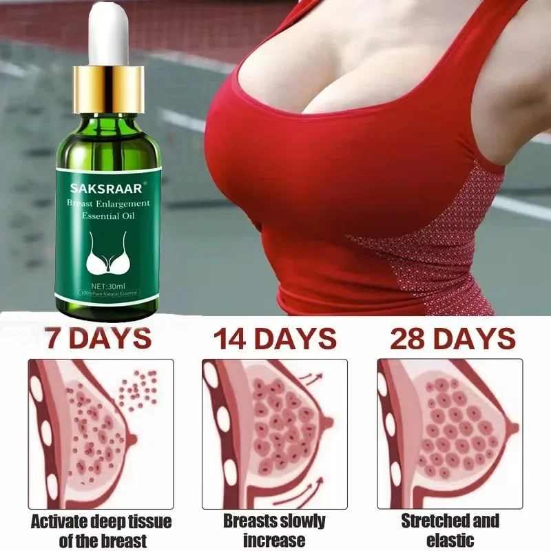 Breast Enlargement Essential Oil Chest Enhancement Bust Plump Up Growth Enlarging Oil Boobs Bigger Lift Firming Breast Enlarge