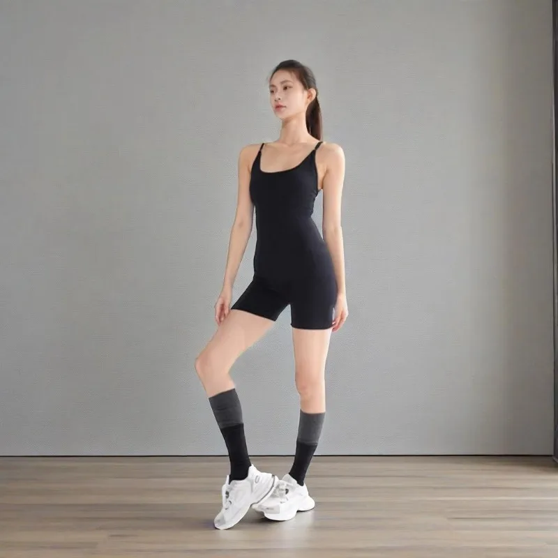 

Womens Leggings Gym Sports Jumpsuit Woman Fitness Overalls Short Workout Rompers Women SharkGym Bodysuits Yoga One-Piece Suit
