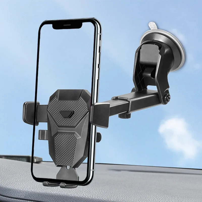 Car Phone Holder Windshield Installation Mobile Phone Holder Car Mount For IPhone Xiaomi Huawei Samsung