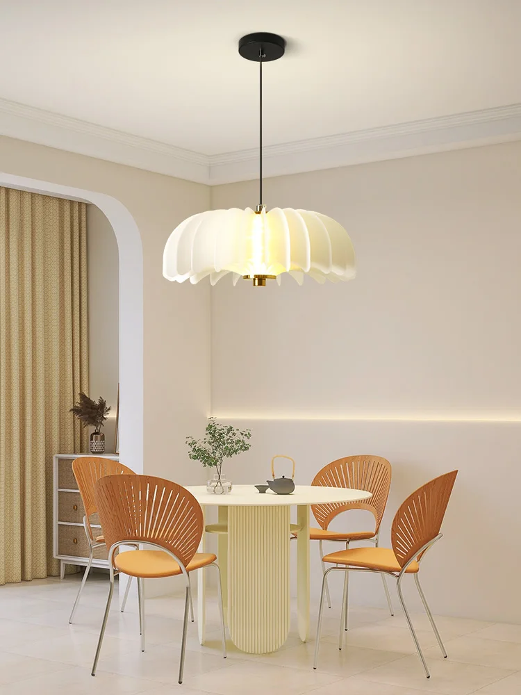 Modern Pendant Lights  Nordic for Dining Room Bedroom Pendant Lamp Living Room Minimalist Cream Style Art Lamp 2025 New Arrival