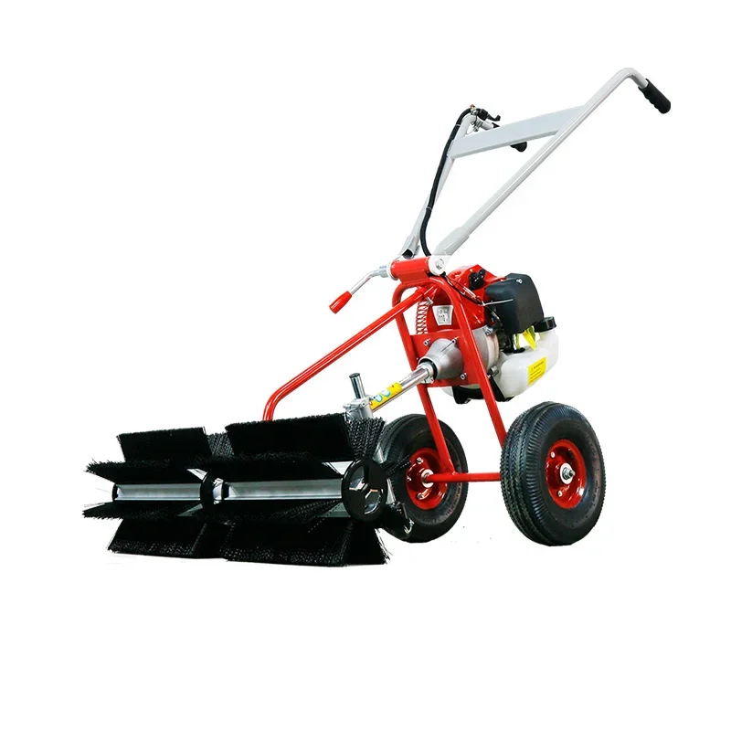 Hand Push Grass Combing Machine Artificial Turf Sand Filling Carding Football Field Grass Silk Carding Machine