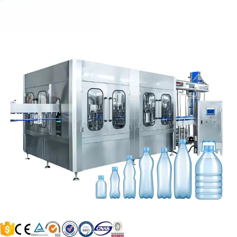 Custom Factory Price Mineral Drinking Bottle Filling Machine Machinery Production Line Water Plant Automatic